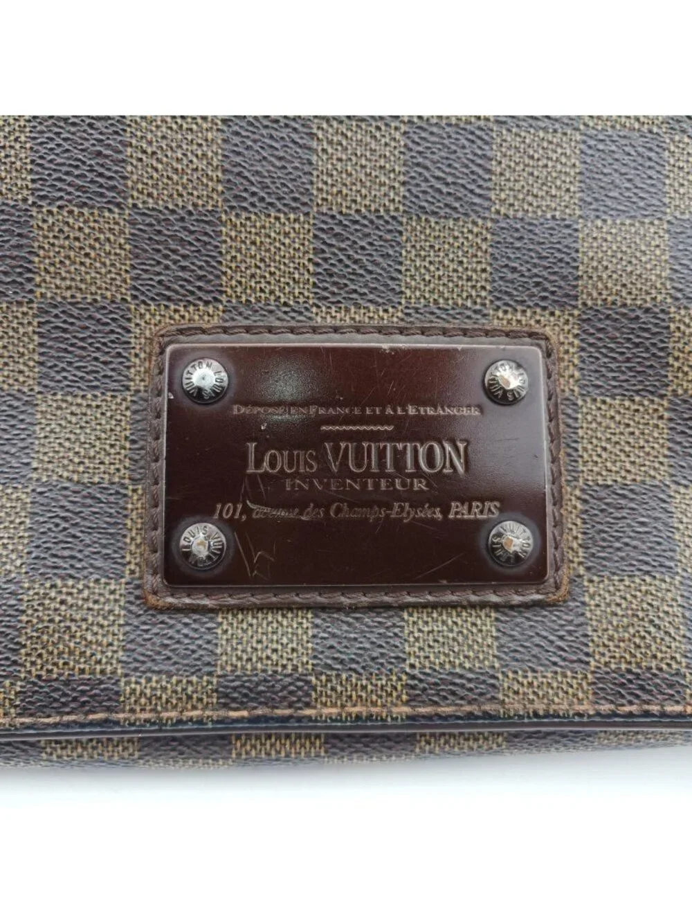 Louis Vuitton Brooklyn GM Ebene Damier Canvas Tote